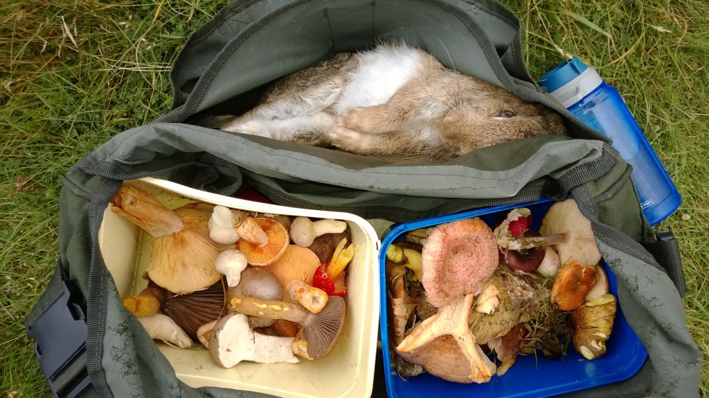The Pick-O-Matic Omniforager 5000 GTX® comes complete with interchangeable bunny pouch
